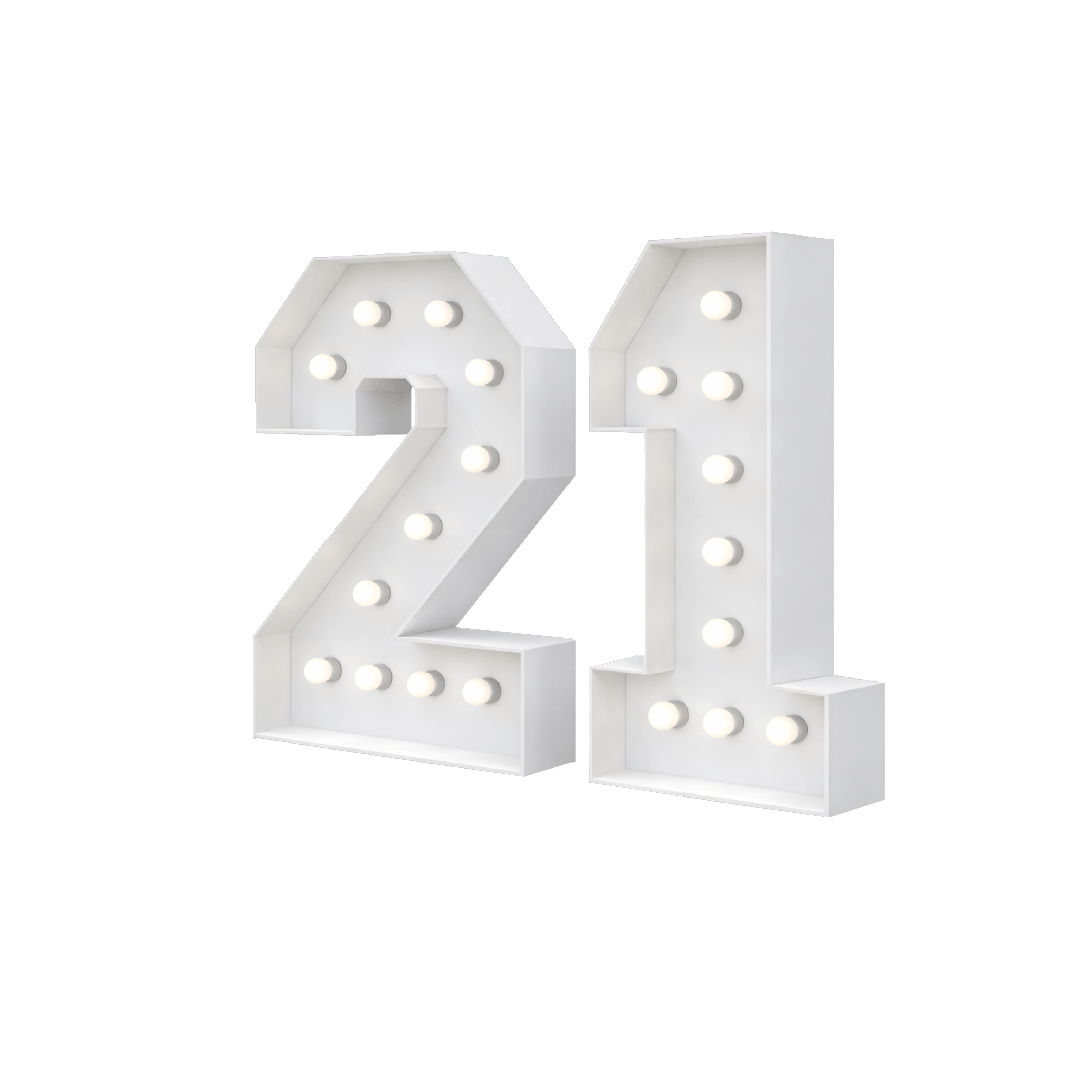Giant Marquee Numbers